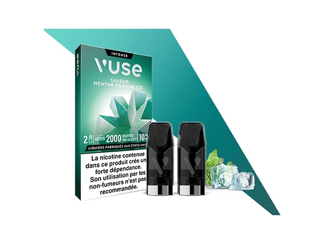 VUSE PRO MENTHE FRAICHE ICE 10MG 2 PODS