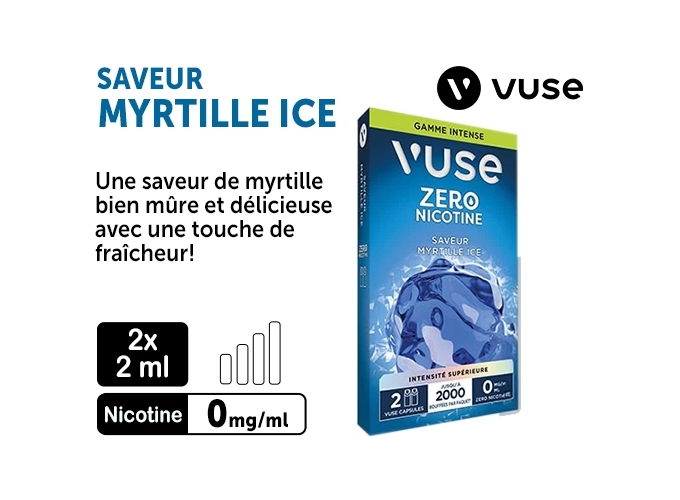 VUSE PRO MYRTILLE ICE 00MG 2 PODS