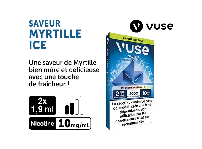 VUSE PRO MYRTILLE ICE 10MG 2 PODS
