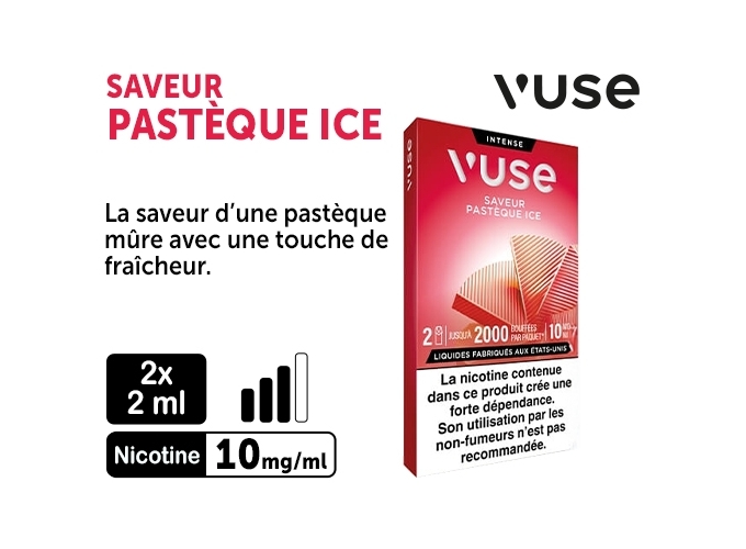 VUSE PRO PASTEQUE ICE 10MG 2 PODS