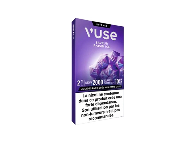 VUSE PRO RAISIN ICE 10MG 2 PODS