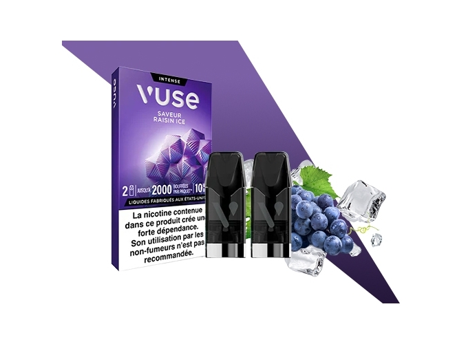 VUSE PRO RAISIN ICE 10MG 2 PODS