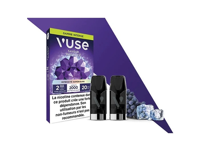 VUSE PRO RAISIN ICE 20MG 2 PODS