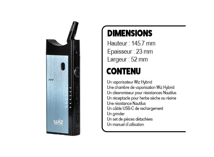 WIZ HYBRID VAPE VAPORISATEUR CBD (1)