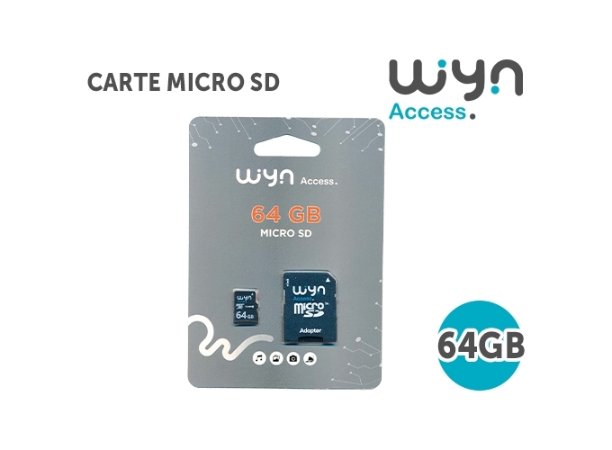 WYN CARTE MICRO SD 64GB
