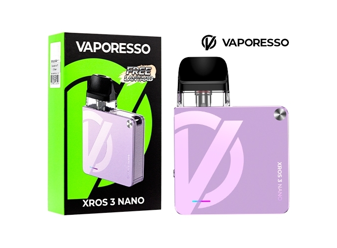 XROS 3 NANO VAPORESSO LILA PURPLE