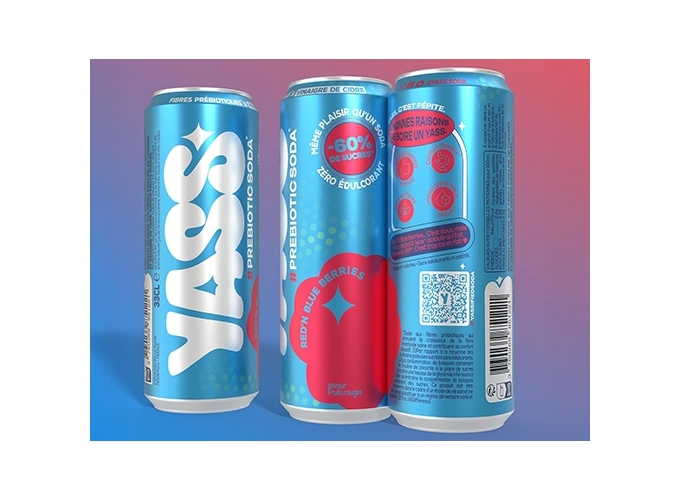 YASS CANETTE 33CL RED'N BLUE BERRIES (12)