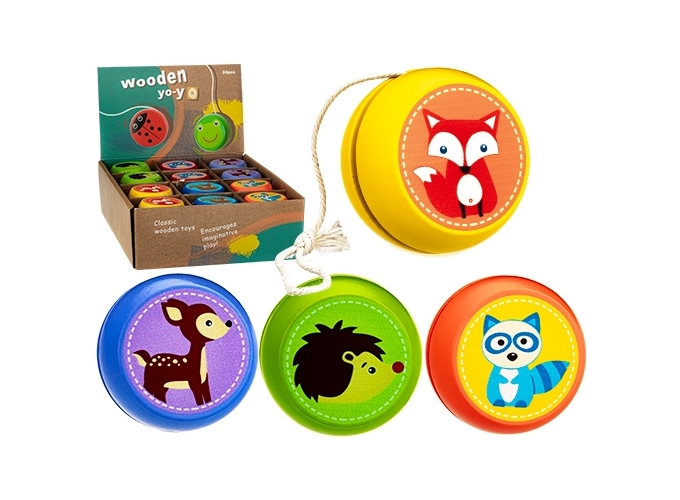 YOYO EN BOIS DE  5.5cm (PR.24)