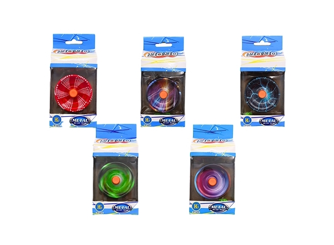 YOYO METAL 5.5CM 5 COULEURS ASS. (12)