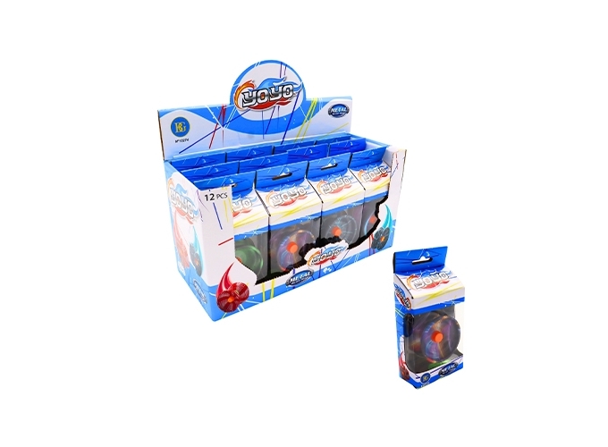 YOYO METAL 5.5CM 5 COULEURS ASS. (12)