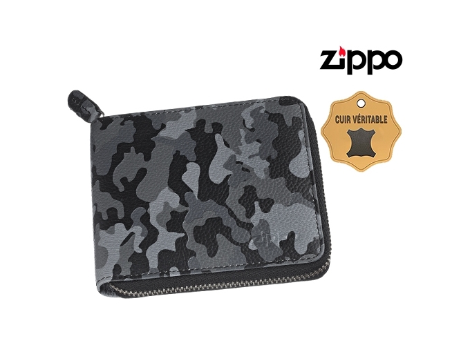 ZIPPER WALLET ZIPPO CAMOUFLAGE  (1)