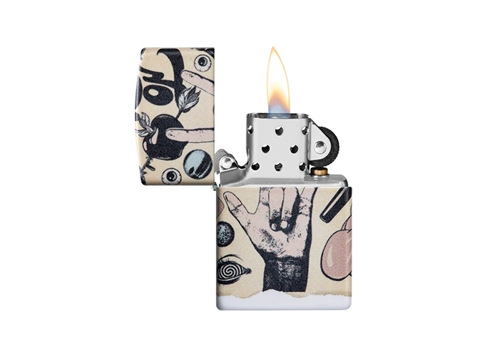 ZIPPO 46030 G.M  TATOO ART  (1)