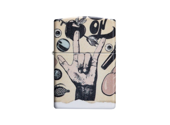 ZIPPO 46030 G.M  TATOO ART  (1)