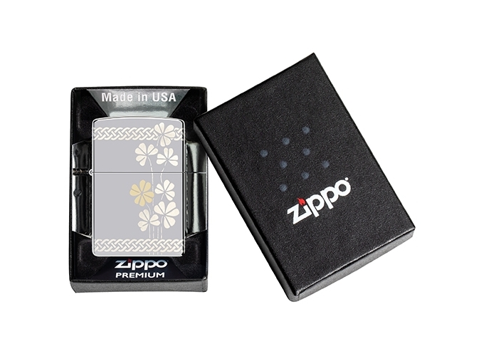 *ZIPPO 48586 G.M  CLOVER  (1)