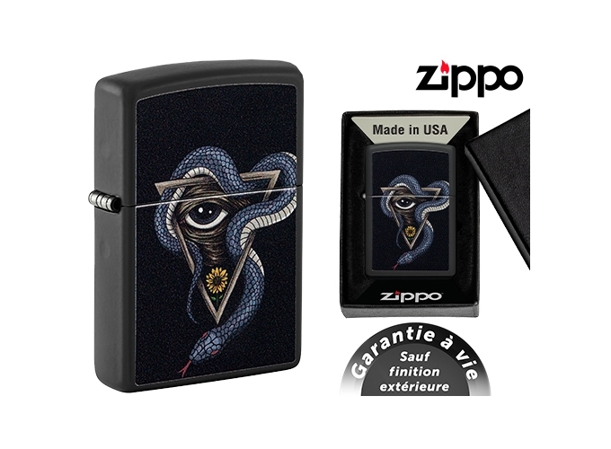 ZIPPO 48651 G.M  SNAKE AND EYE  (1)