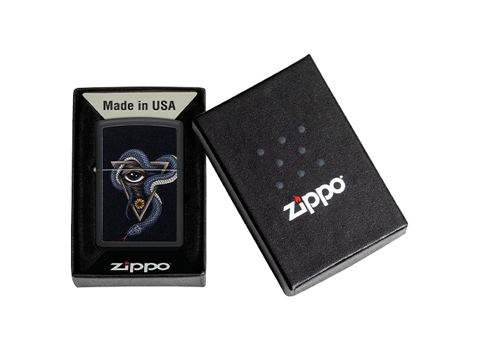 ZIPPO 48651 G.M  SNAKE AND EYE  (1)