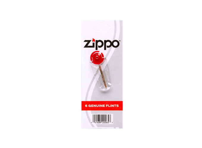 ZIPPO BLISTER INDIV. ETUI 6 PIERRES (BTE.24)