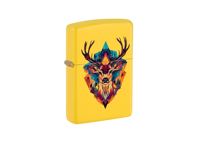 ZIPPO   COLORFUL FANTASY DEER DESIGN   (1)