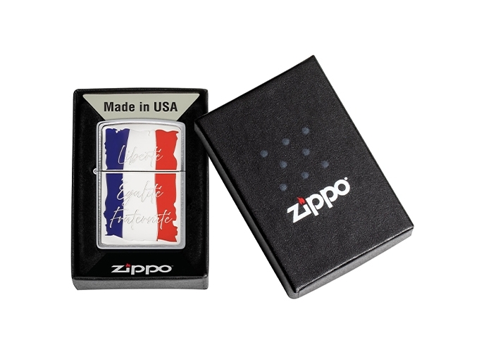 ZIPPO   FRENCH MOTTO   (1)