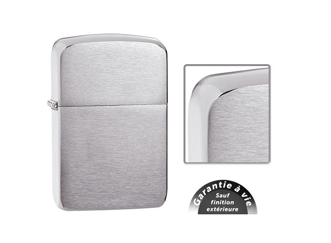 ZIPPO GM. 1941 '' REPLICA '' CHROME BRUSHED (1)