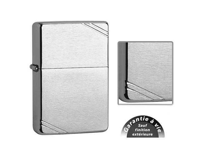 ZIPPO GM. 230 VINTAGE CHROME BRUSHED (1)
