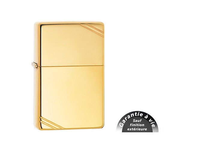 ZIPPO GM 270  VINTAGE HIGH POLISH BRASS  (1)