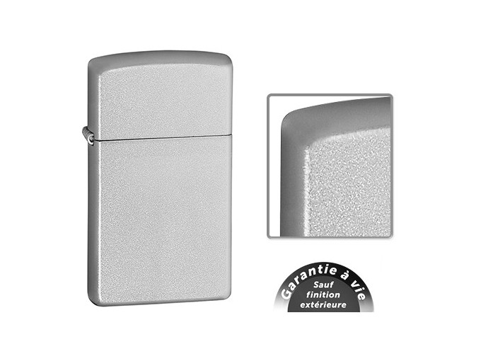 ZIPPO PM. 1605  CHROME SATIN FINISH (1)