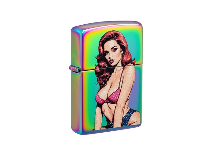 ZIPPO   POP ART PINUP DESIGN 2   (1)