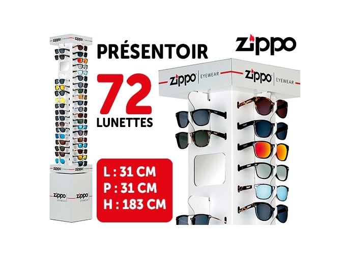 ZIPPO  PRESENTOIR 72 LUNETTES DE SOLEIL (1)